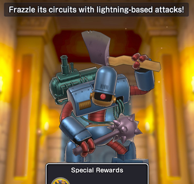 DRAGON QUEST Smash/Grow exploration scene for beginner progression