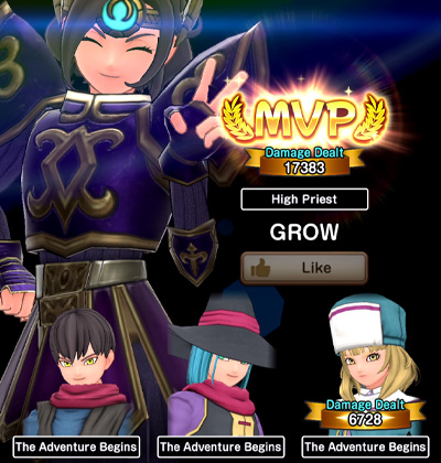 DRAGON QUEST Smash/Grow systems guide visual for memories and builds